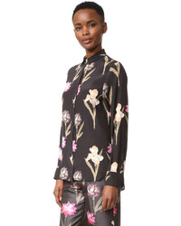 Rochas Floral Blouse