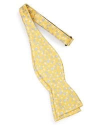 The Tie Bar Freefall Floral Silk Bow Tie
