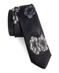 Paul Smith Floral Silk Skinny Tie