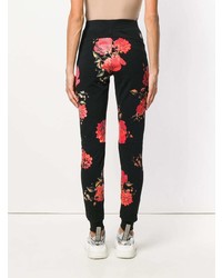 Philipp Plein Floral Fitted Trousers