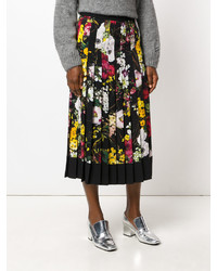 Dolce & Gabbana Floral Print Midi Skirt