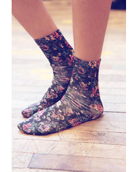 Free People Capelli Bouquet Ankle Sock