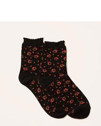 LOFT Floral Trouser Socks