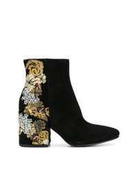 Strategia Floral Embroidered Boots