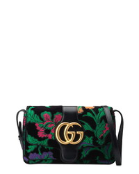 Gucci Small Arli Floral Chenille Jacquard Shoulder Bag