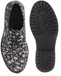 Asos Derby Shoes With Floral Print