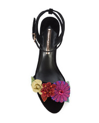 Sophia Webster Lilico Floral Appliqud Sandals