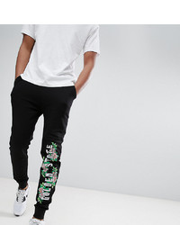 ASOS DESIGN Tall Skinny Joggers With Floral Print