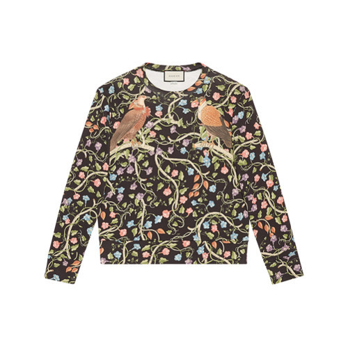 Gucci Birds Of Prey Print Sweatshirt 