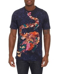 Robert Graham Dragon Floral T Shirt
