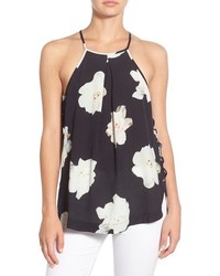Willow & Clay Floral Print Halter Tank