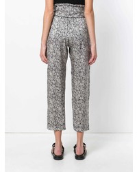 Masscob Floral Brocade Trousers