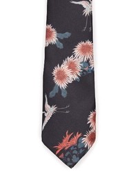 Topman Floral Print Tie