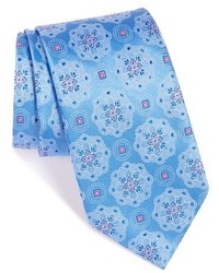 Nordstrom Shop Big Flower Silk Tie
