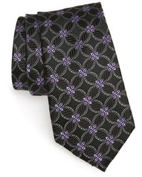 Nordstrom Shop Circle Flower Silk Tie