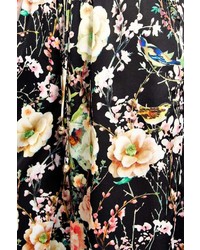 Boohoo Boutique Alice Satin Floral 4 Pocket Jog Trousers
