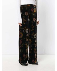 Etro Embroidered Flared Trousers
