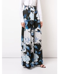 Off-White Floral Palazzo Pants