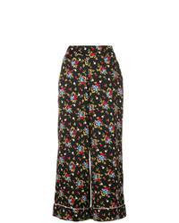 Vivetta Floral Print Flared Trousers