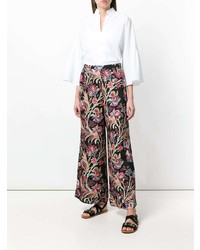 Etro Floral Print Trousers