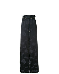 Mother of Pearl Floral Print Wide Leg Trousers