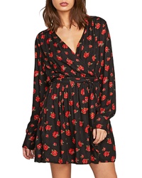 Volcom Rose To The Top Floral Print Dress