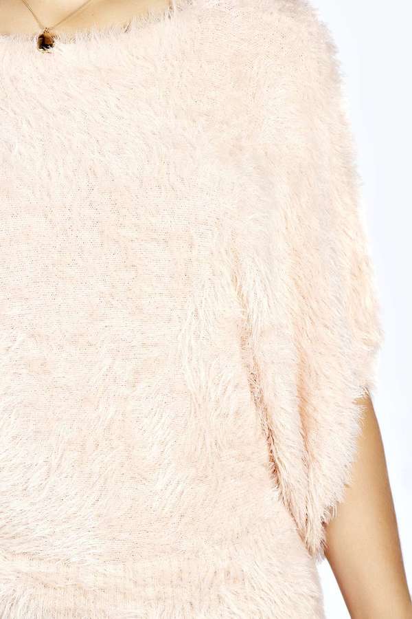 Boohoo Olivia Fluffy Knit Oversized Jumper, $50, BooHoo