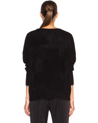 Nili Lotan Oversized Angora Blend Sweater