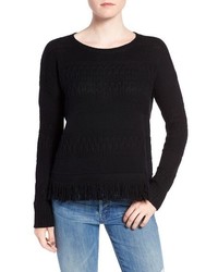 Rails Natalie Fringe Wool Cashmere Sweater