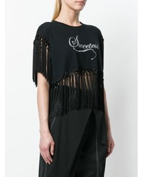Marco Bologna Sweetest Fringe Crop Top