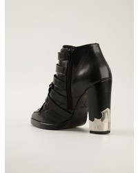 Toga Pulla Fringed Ankle Boots