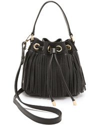 Milly Essex Small Fringe Bucket Bag