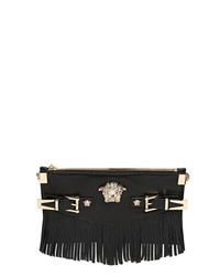 Versace Palazzo Fringed Nappa Leather Bag