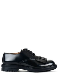 Alexander McQueen Fringed Rubber Sole Derby Shoes
