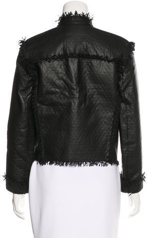 fringe trim jacket