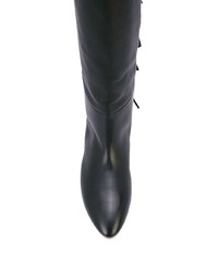 Saint Laurent Fringed Knee Length Boots