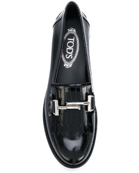 Tod's Double T Fringed Loafers