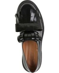 Marni Fringe Detail Patent Loafers