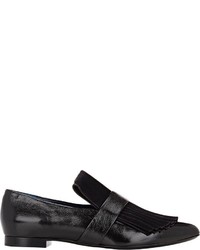 Proenza Schouler Fringe Front Loafers Colorless