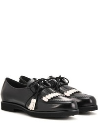 Tod's Fringed Leather Loafers
