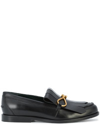 Mulberry Fringed Loafers