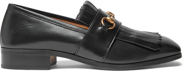 gucci fringe loafer