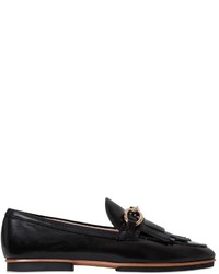 Tod's 10mm Chain Fringed Leather Loafers