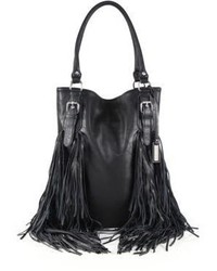Urban Originals Crazy Heart Fringed Faux Leather Tote