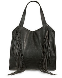 Kensie Fringed Faux Leather Tote