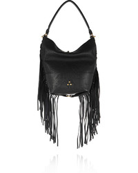 Jerome Dreyfuss Jrme Dreyfuss Mario Fringed Textured Leather Tote