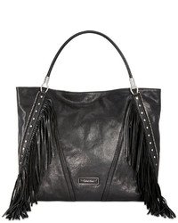 Klein Premium Leather Studded Tote, | Macy's | Lookastic