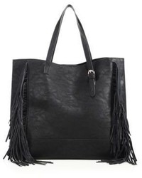 Urban Originals Star Shooter Fringed Faux Leather Tote