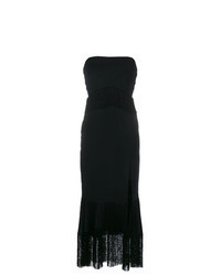 Black Fringe Maxi Dress