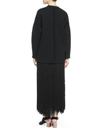 Proenza Schouler Woven Long Fringe Skirt